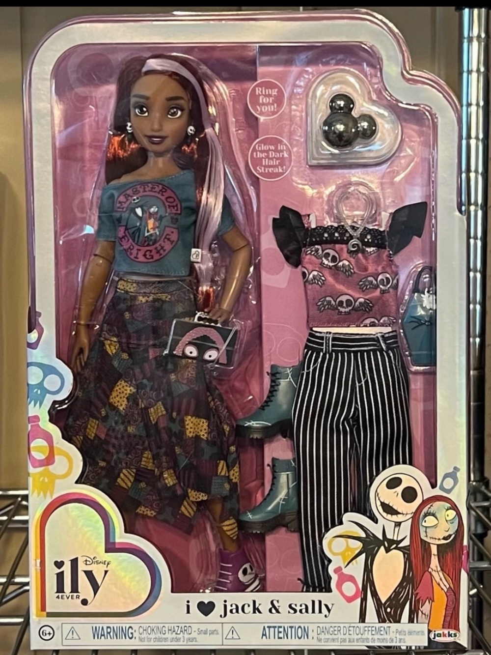 Disney ILY 4ever I Love Jack & Sally 12” Fashion Doll by Jakks Pacific